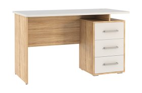 Стол компьютерный 1200 Лайт-2 дуб сонома/белый в Кургане - kurgan.mebel-tymen.ru | фото