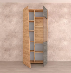 Аллегро-10 Шкаф двухдверный(со стеклом) Диал в Кургане - kurgan.mebel-tymen.ru | фото