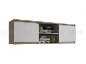 Антресоль Челси Белый глянец, дуб сонома в Кургане - kurgan.mebel-tymen.ru | фото