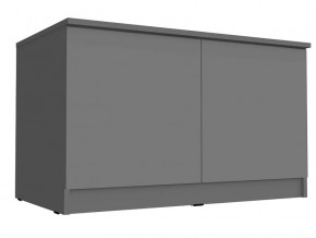 Антресоль-тумба Челси Графит в Кургане - kurgan.mebel-tymen.ru | фото