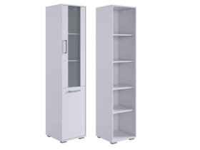 Стеллаж Лайт-2 белый/белый в Кургане - kurgan.mebel-tymen.ru | фото