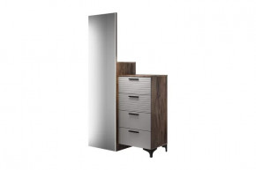 Брента Комод с зеркалом Жемчуг в Кургане - kurgan.mebel-tymen.ru | фото