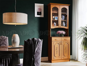 Буфет 2-х створчатый Лиза-2 Ольха матовый в Кургане - kurgan.mebel-tymen.ru | фото