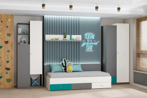 Детская Клео ОК-1, графит, миндаль, океан Диал в Кургане - kurgan.mebel-tymen.ru | фото