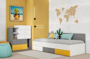 Детская Клео С-4, графит, миндаль, солнечный Диал в Кургане - kurgan.mebel-tymen.ru | фото