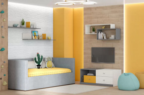 Детская Клео С-6, графит, миндаль, солнечный Диал в Кургане - kurgan.mebel-tymen.ru | фото