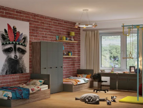 Детская Наоми графит нубук в Кургане - kurgan.mebel-tymen.ru | фото