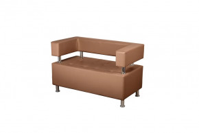 Диван 2-х местный Рейли (коричневый) в Кургане - kurgan.mebel-tymen.ru | фото