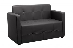 Диван 2-х местный Ситено (черный) в Кургане - kurgan.mebel-tymen.ru | фото
