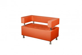 Диван 3-х местный Рейли (оранжевый) в Кургане - kurgan.mebel-tymen.ru | фото