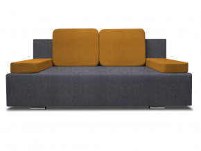 Диван Анри Savana Plus Grafit-Savana Plus Yellow кат. 1 в Кургане - kurgan.mebel-tymen.ru | фото