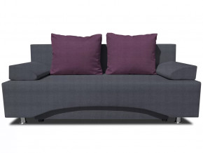 Диван Аристократ Shaggy Grafit-Shaggy Plum кат. 2 в Кургане - kurgan.mebel-tymen.ru | фото