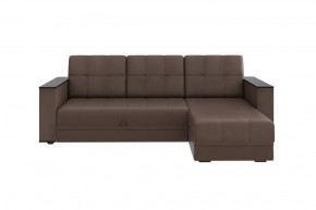 Диван АТЛАНТ угловой без столика Марика чёрный в Кургане - kurgan.mebel-tymen.ru | фото