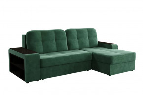 Диван-кровать угловой Дубай Модель 011 Велюр Ультра форест в Кургане - kurgan.mebel-tymen.ru | фото