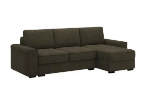 Диван-кровать угловой "Леон" хаки в Кургане - kurgan.mebel-tymen.ru | фото
