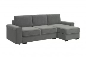 Диван-кровать угловой "Леон" холодный-серый в Кургане - kurgan.mebel-tymen.ru | фото