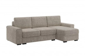 Диван-кровать угловой "Леон" жемчужно-серый в Кургане - kurgan.mebel-tymen.ru | фото