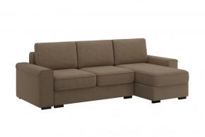 Диван-кровать угловой "Леон" песчаный в Кургане - kurgan.mebel-tymen.ru | фото