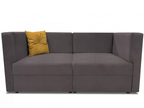 Диван модульный прямой Бергамо две секции Dream Grey кат. 3 в Кургане - kurgan.mebel-tymen.ru | фото