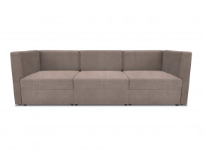 Диван модульный прямой Бергамо три секции Savana Plus Mocca кат. 1 в Кургане - kurgan.mebel-tymen.ru | фото