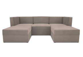 Диван модульный угловой Бергамо пять секций Dream beige кат. 3 в Кургане - kurgan.mebel-tymen.ru | фото