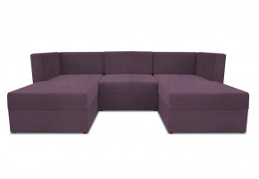 Диван модульный угловой Бергамо пять секций Dream Plum кат. 3 в Кургане - kurgan.mebel-tymen.ru | фото