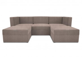 Диван модульный угловой Бергамо пять секций Savana plus Mocca кат. 1 в Кургане - kurgan.mebel-tymen.ru | фото