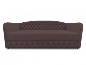 Диван-софа Гарвард-2 с каретной стяжкой Bingo Chocolate кат.1 в Кургане - kurgan.mebel-tymen.ru | фото