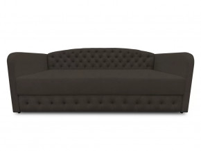 Диван-софа Гарвард-2 с каретной стяжкой Lunar Coffee кат.1 в Кургане - kurgan.mebel-tymen.ru | фото
