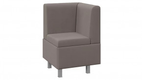 Диван угловой «Каир» Исп.2 Велюр Camaro 05 (мокко) в Кургане - kurgan.mebel-tymen.ru | фото