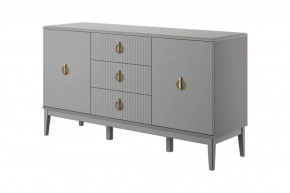 Фарго Комод 2 двери 3 ящика Антрацит в Кургане - kurgan.mebel-tymen.ru | фото