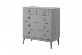 Фарго Комод 5 ящиков 890 Антрацит в Кургане - kurgan.mebel-tymen.ru | фото