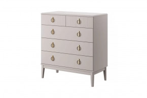 Фарго Комод 5 ящиков Льняной в Кургане - kurgan.mebel-tymen.ru | фото