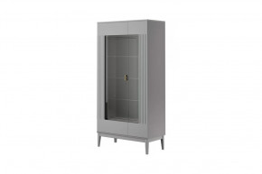 Фарго Шкаф витрина ШР-2 Антрацит в Кургане - kurgan.mebel-tymen.ru | фото