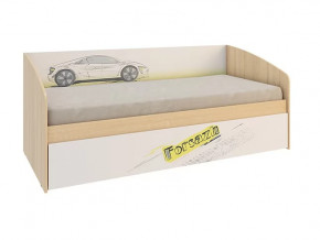 Кровать Форсаж (Софа) дуб сонома/белый в Кургане - kurgan.mebel-tymen.ru | фото