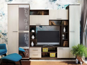 Гостиная Флора венге-дуб в Кургане - kurgan.mebel-tymen.ru | фото