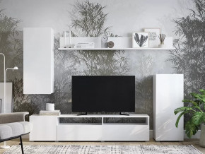 Гостиная Лира ЛДСП белый в Кургане - kurgan.mebel-tymen.ru | фото