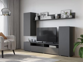 Гостиная Лира ЛДСП серый графит в Кургане - kurgan.mebel-tymen.ru | фото