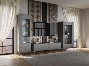 Гостиная модульная Фарго антрацит в Кургане - kurgan.mebel-tymen.ru | фото