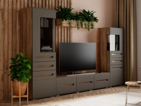 Гостиная Наоми графит нубук в Кургане - kurgan.mebel-tymen.ru | фото