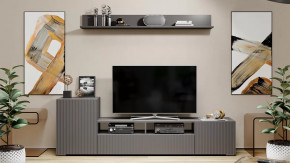 Гостиная «Сильвия» Тип 2 Графит Серый, Графит матовый в Кургане - kurgan.mebel-tymen.ru | фото