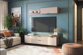 Гостиная Тоскана №1, дуб табачный/бисквит в Кургане - kurgan.mebel-tymen.ru | фото