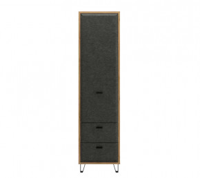 GRACE шкаф REG1D2S (Дуб наварра/Графит) в Кургане - kurgan.mebel-tymen.ru | фото