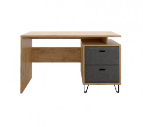 GRACE стол письменный BIU2S  (Дуб наварра/Графит) в Кургане - kurgan.mebel-tymen.ru | фото