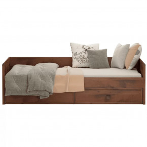 ИНДИАНА кровать JLOZ1S 90 (Дуб саттер) в Кургане - kurgan.mebel-tymen.ru | фото