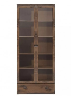 ИНДИАНА шкаф-витрина JWIT 2d1s (Дуб саттер) в Кургане - kurgan.mebel-tymen.ru | фото