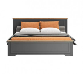 JASMIN кровать LOZ180х200 (Графит/ Дуб артизан ) в Кургане - kurgan.mebel-tymen.ru | фото