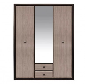 КОЕН шкаф с зеркалом SZF3D2S (Венге/Штрокс) в Кургане - kurgan.mebel-tymen.ru | фото