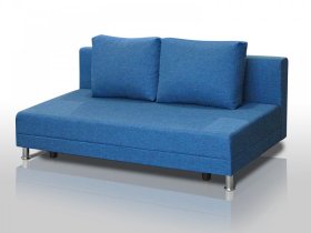 Диван Комфорт Лайт без подлокотников 2 подушки denim в Кургане - kurgan.mebel-tymen.ru | фото