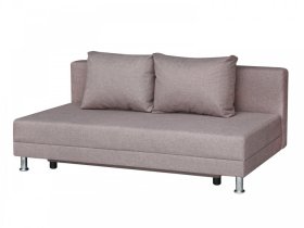 Диван Комфорт Лайт без подлокотников 2 подушки латте в Кургане - kurgan.mebel-tymen.ru | фото